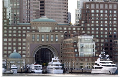 Boston Harbor waterfront condominiums, Boston, Massachusetts