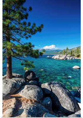 Boulders And Cove At Sand Harbor State Park, Lake Tahoe, Nevada