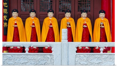 Buddhist Statue In Huaning Temple, Yining (Ghulja), Xinjiang Province, China