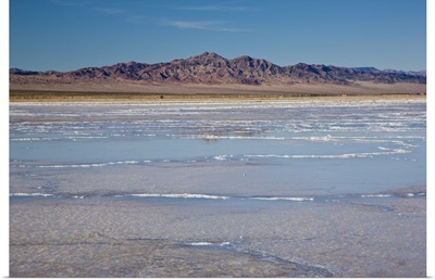 California, Amboy. Salt flats, Bristol Dry Lake, Mojave Desert