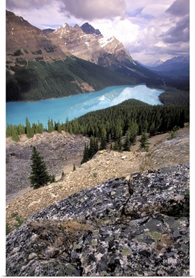 Canada, Alberta, Banff National Park, Chephren Lake