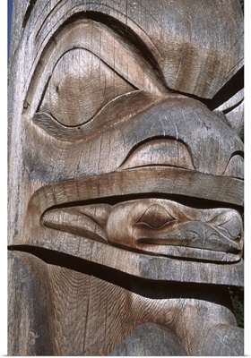 Canada, BC, Vancouver UBC Museum of Anthropology totem