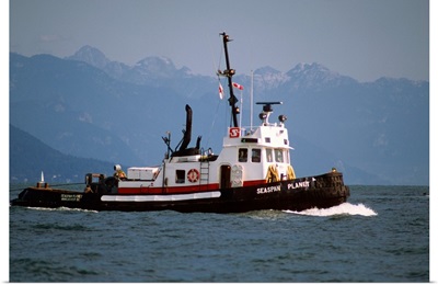 Canada, British Columbia, Vancouver area. A seagoing tugboat