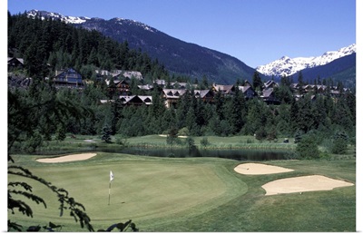 Canada, British Columbia, Whistler. Arnold Palmer Golf Course