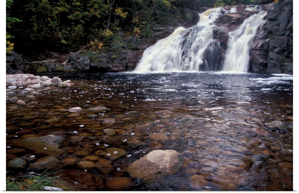 North America, Canada, Nova Scotia, Cape Breton, Cabot Trail, waterfalls