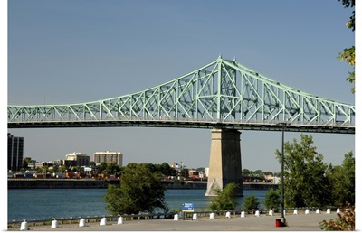 Canada, Quebec, Montreal, Ile-Sainte-Helene, bridge