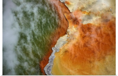 Champagne Pool And Artists Palette, Waiotapu Thermal Reserve, New Zealand