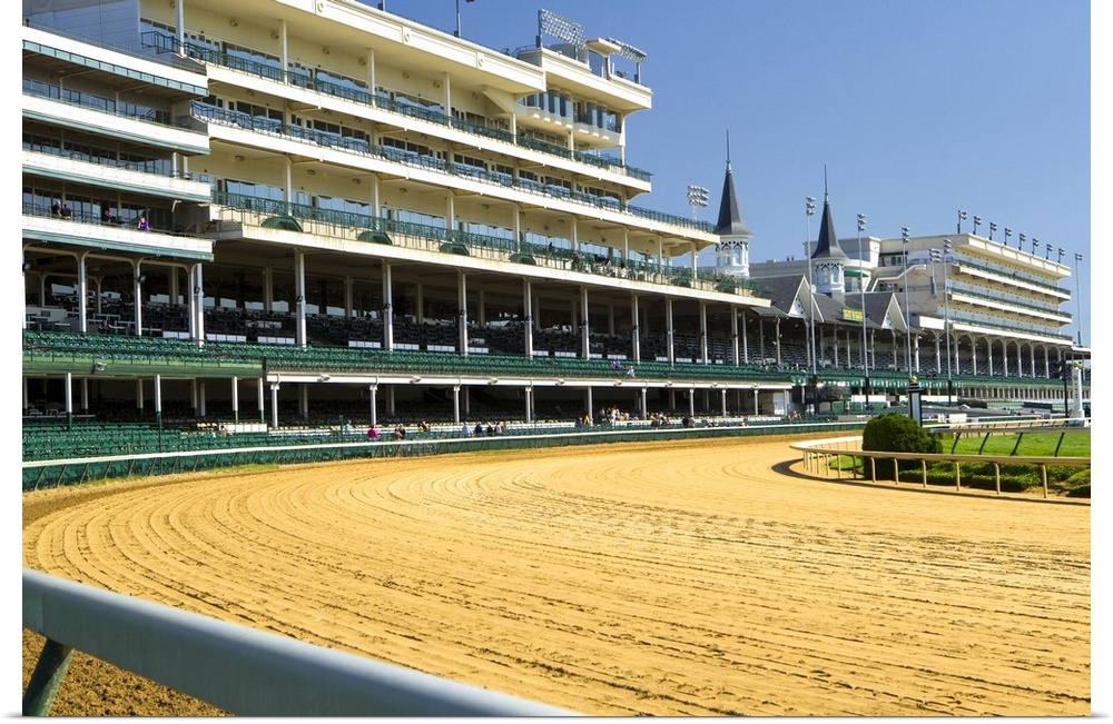 Churchill Downs, the home of the Kentucky Derby, KY.