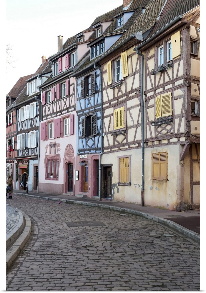 Colmar, France. Old town Colmar which was founded in the 9th century. Europe, France.