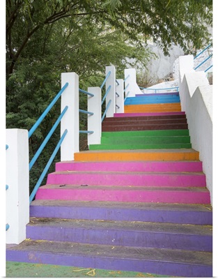 Colorful Stairs, Santiago Island Cape Verde