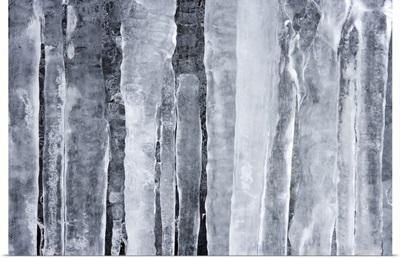 Detail of hanging icicles