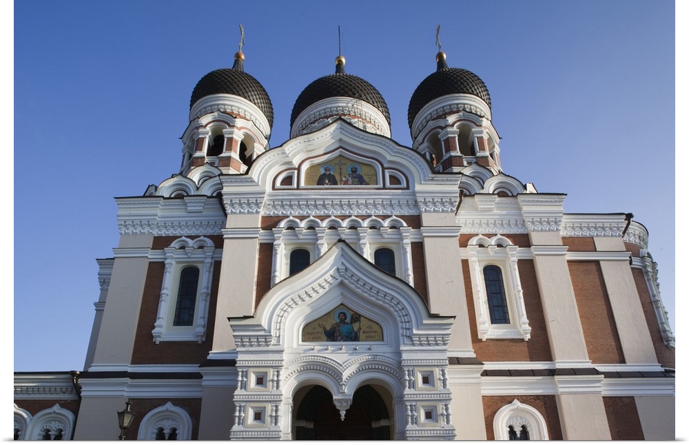 Estonia, Tallinn, Old Town, Toompea, Alexander Nevsky Russian Orthodox Cathedral