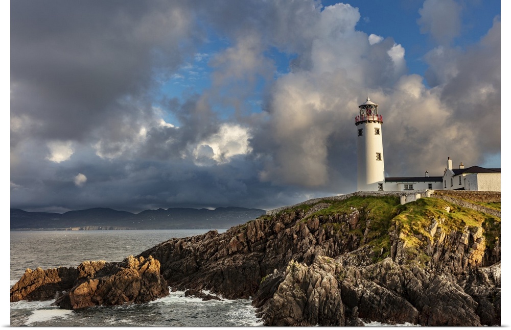 Fanad head lighthouse in county Donegal, Ireland.