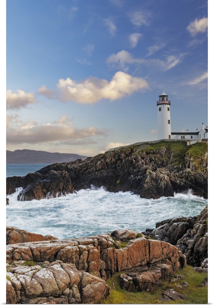 Fanad Head Lighthouse in County Donegal Ireland.