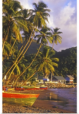 Fishing boats, Soufriere, St Lucia, Caribbean