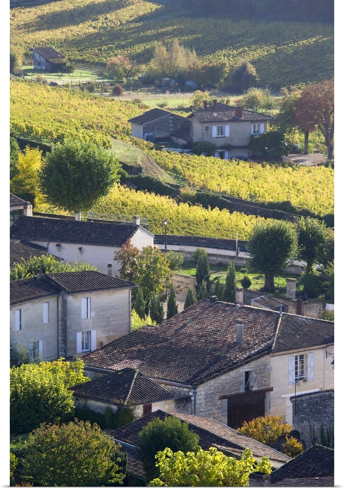 France, Aquitaine Region, St. Emilion, Wine Town