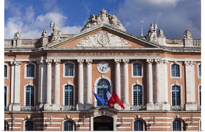 France, Toulouse, Place Du Capitole, Town Hall