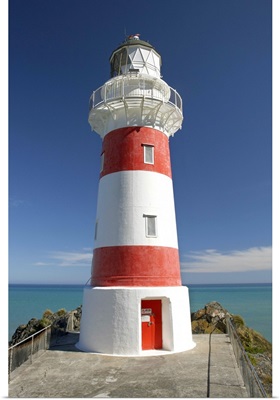 Historic Cape Palliser Lighthouse (1897), Wairarapa, North Island, New Zealand