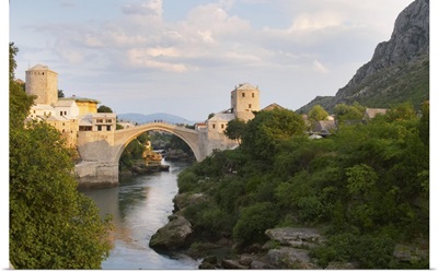 Historic town of Mostar. Bosnia Herzegovina