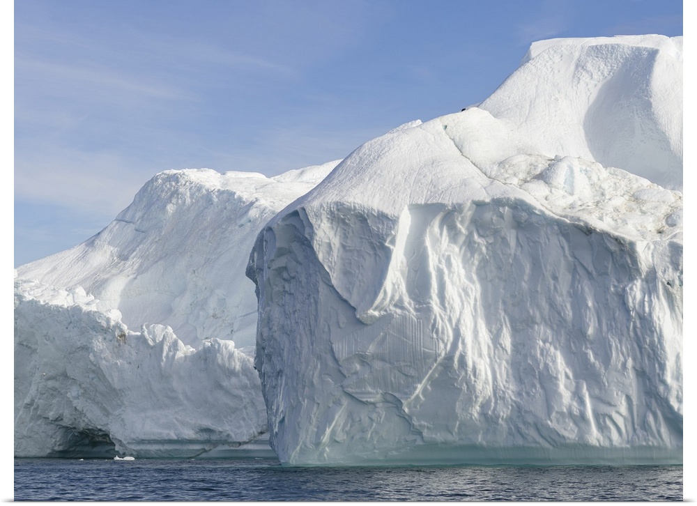 Iceberg In The Uummannaq Fjord System, Greenland, Danish Overseas Colony