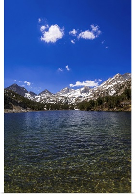 Long Lake In The Little Lakes Valley, John Muir Wilderness, California, USA