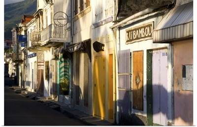 Martinique, French West Indies, Street in St. Pierre