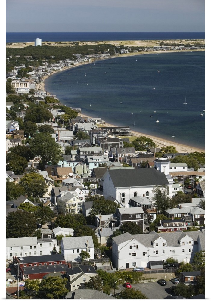 Massachusetts, Cape Cod: Provincetown, Town View