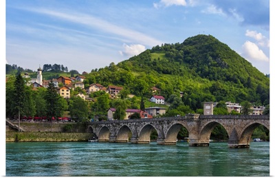 Mehmed Pasha Sokolovic Bridge On The Drina River, Visegrad, Bosnia And Herzegovina