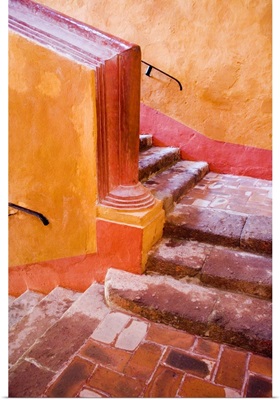 Mexico, San Miguel de Allende, staircase