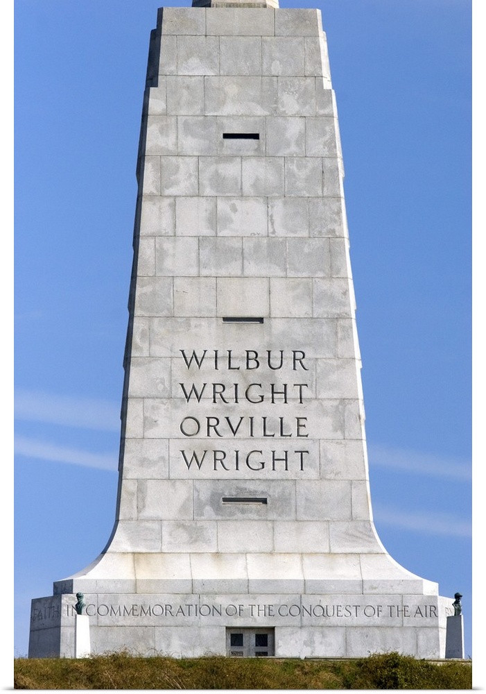 Monument on Killdevil Hill at Kitty Hawk is part of the Wright Brothers National Monument at Manteo, North Carolina.