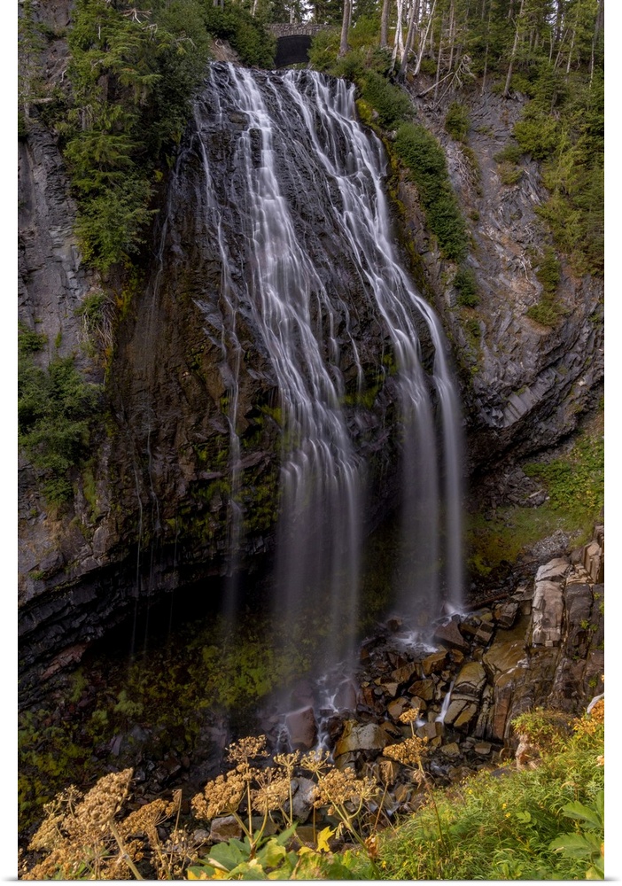 Narada Falls in Mount Rainier National Park, Washington State, USA.