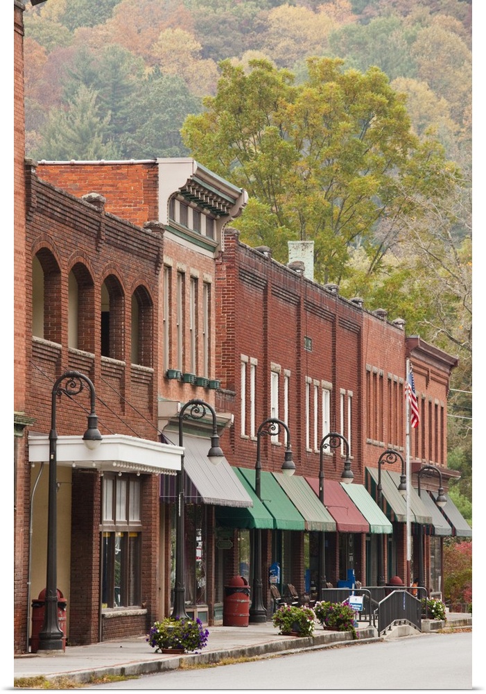 USA, West Virginia, Bramwell. National Coal Heritage Area, former coal boom town, once known as the Town of Millionaires, ...