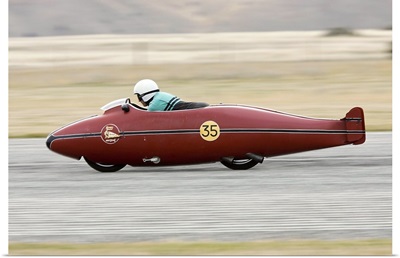 New Zealand, Replica of Bert Munroe's Indian Scout Speed Record Motorbike