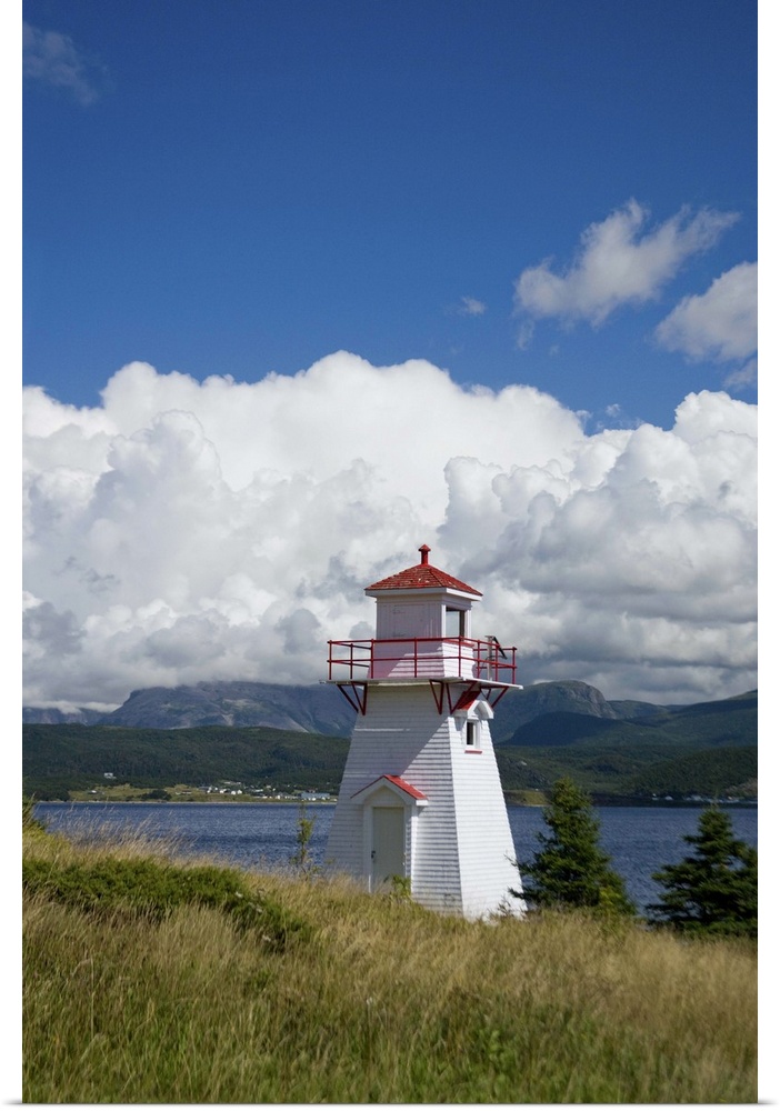 North America, Canada, Newfoundland and Labrador, Gros Morne National Park, Woody Point Lighthouse