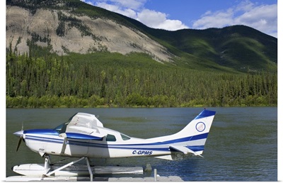Northwest Territories, Canada. Float plane in Nahanni National Park Reserve