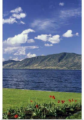 Okanagan Lake near Kelowna, British Columbia