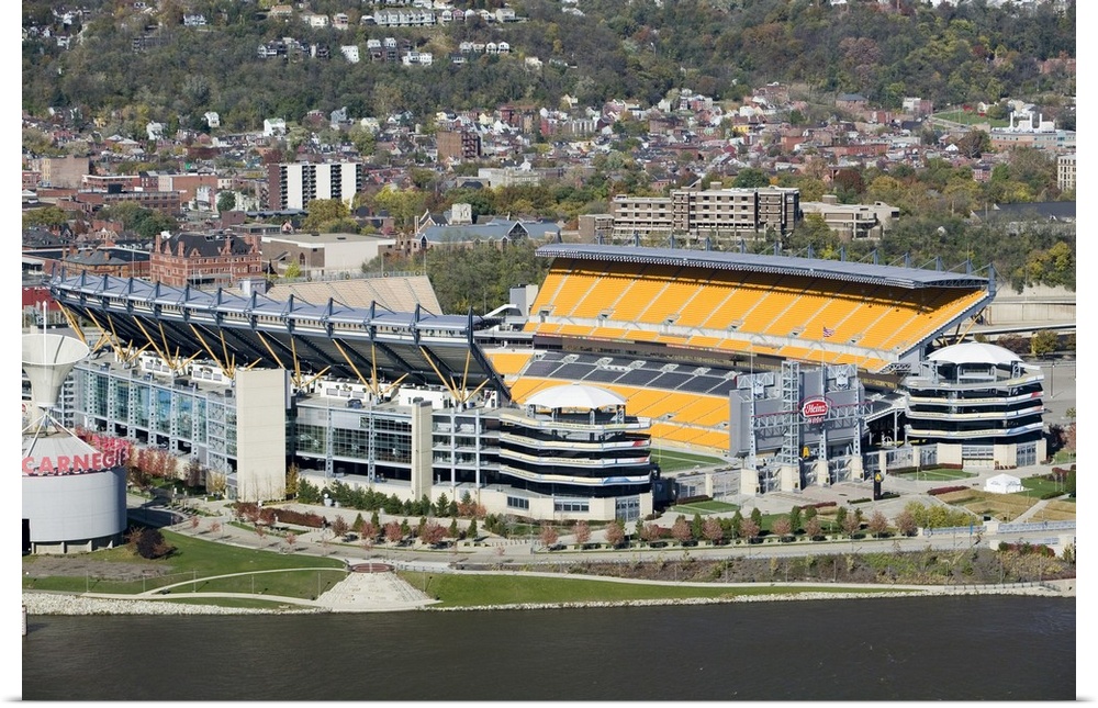 Pennsylvania, Pittsburgh, Heinz Stadium, home of the Pittsburgh Steelers Football Team, Late Afternoon.