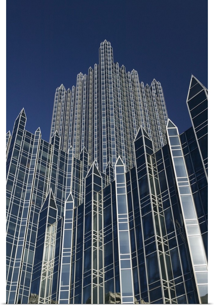 Pennsylvania, Pittsburgh, PPG Place Building Detail.