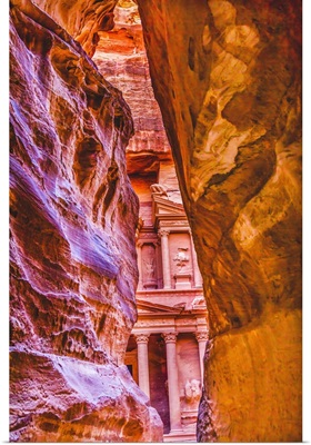 Petra, Jordan, Built By Nabataeans In 100 Bc