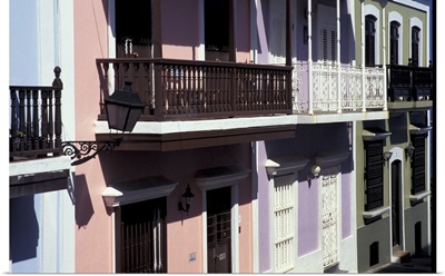 Puerto Rico, San Juan. Old San Juan. San Justo Street