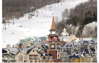 Quebec, The Laurentians, Mont Tremblant Ski Village, Daytime