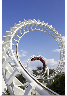 Rollercoaster, Sea World, Gold Coast, Queensland, Australia