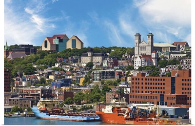 St. John's, Newfoundland, Jelly Bean houses and The Rooms Provincial Art Gallery