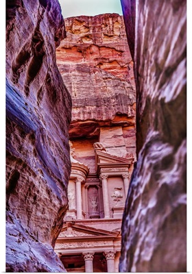 Treasury, Petra, Jordan, Treasury Built By Nabataeans In 100 Bc