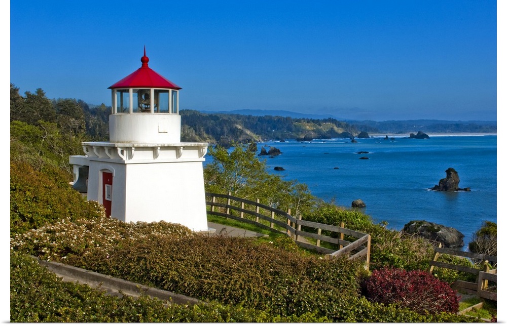 Trinidad Memorial Lighthouse, Trinidad, California.