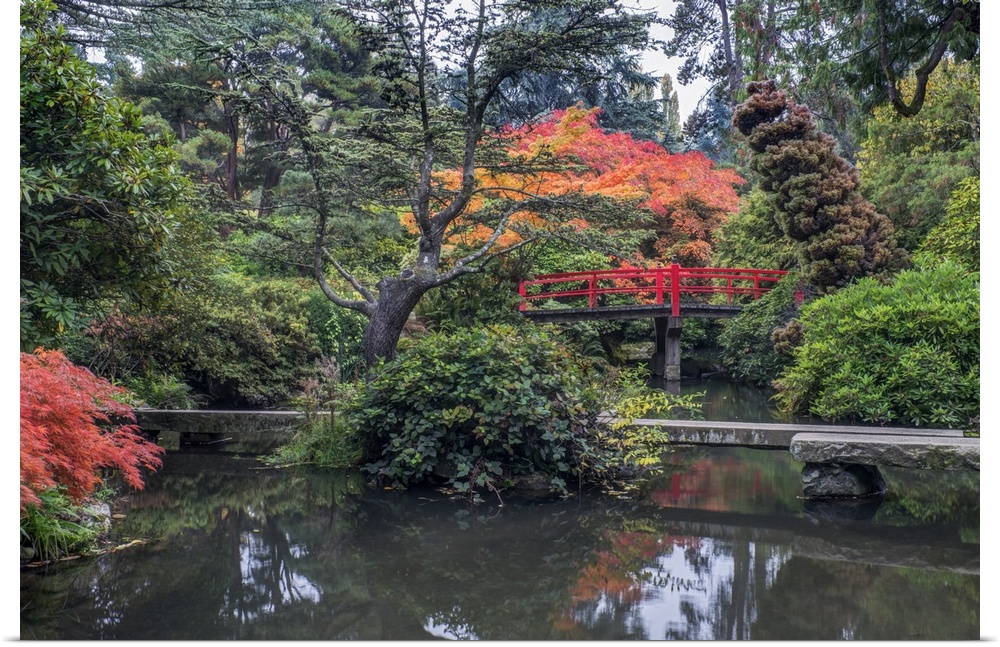 USA, Washington State, Seattle, Kubota Japanese Garden