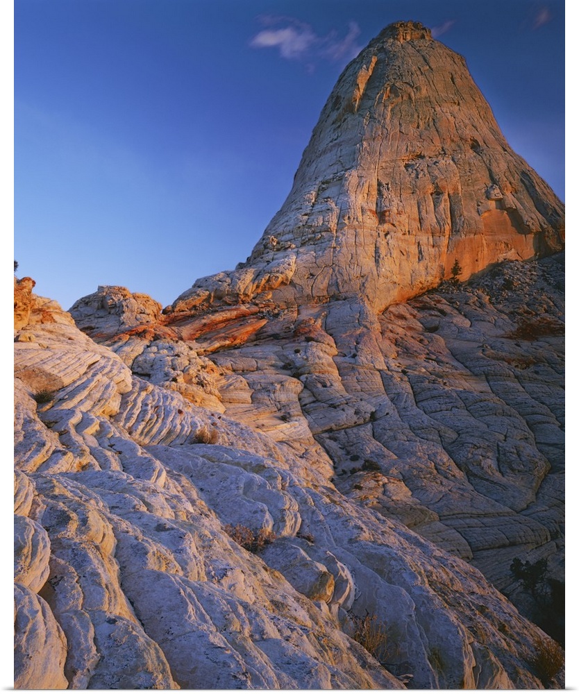 USA, Utah, Capitol Reef National Park, Sandstone, monolith.
