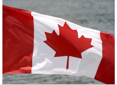 Victoria, Canada, Canadian flag flying