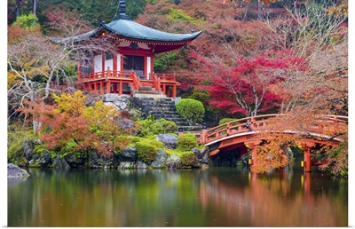 Autumn Temple In Japan