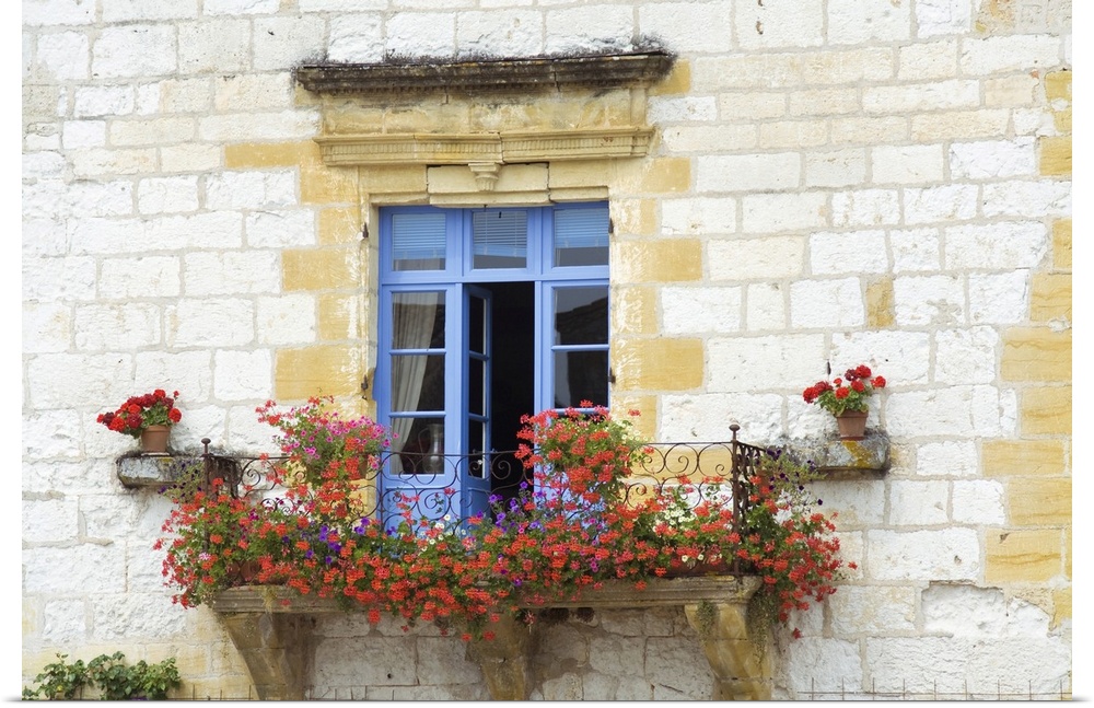Window photographed in the Dordogne region of France.